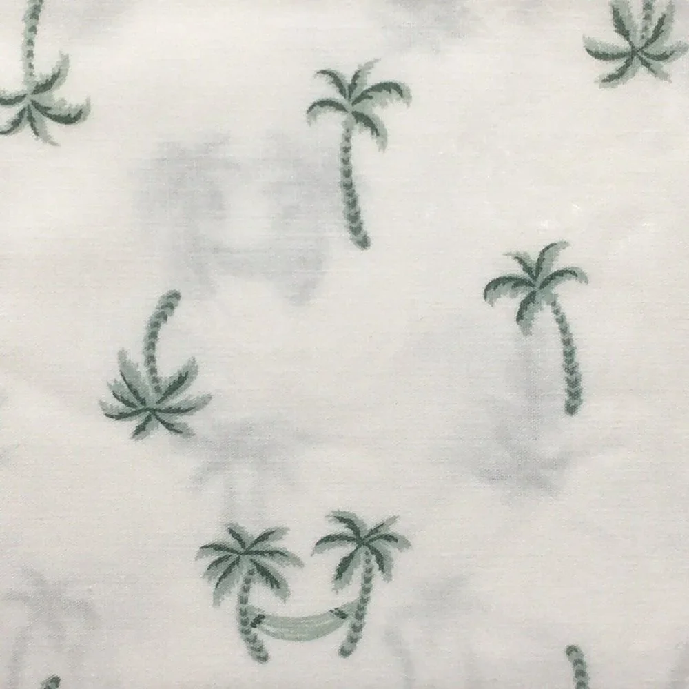 4pc Tommy Bahama Palm Trees Hammock QUEEN Sheet Set Tropical Island Hawaiian NEW